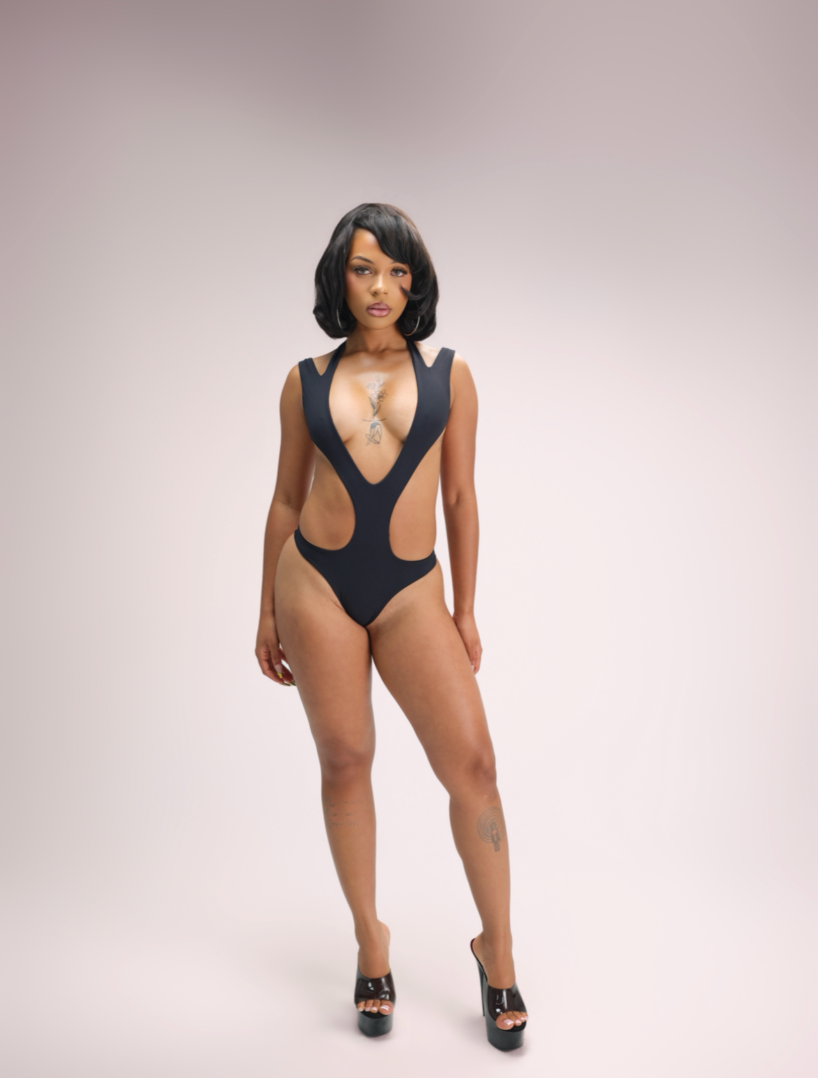 Eat Me Bodysuit (Black)